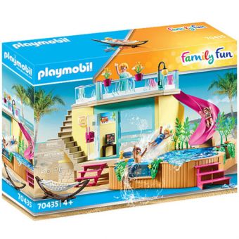 Playmobil Family Fun - Bungalow med basseng 70435