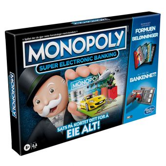 Monopoly Super Elektronisk Bank Norsk utgave