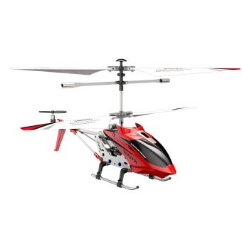 Syma S107H Radiostyrt Helikopter – Rød