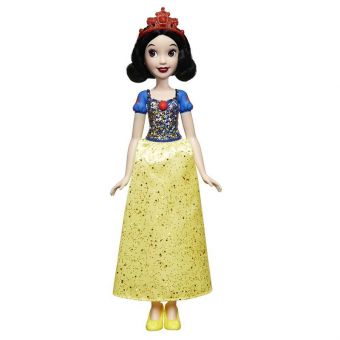 Disney Prinsesse Royal Shimmer dukke 29 cm - Snehvit Med Blå Og Gul Kjole
