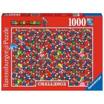 Ravensburger Puslespill 1000 Brikker - Super Mario utfordring