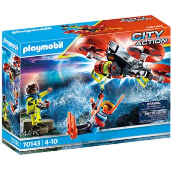 Playmobil City Action - Havsnød: Redning av dykker med redningsdrone 70143