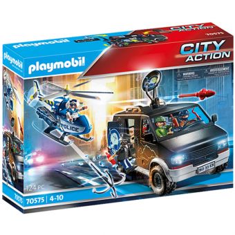 Playmobil City Action - Politihelikopter: Forfølging av fluktkjøretøy 70575
