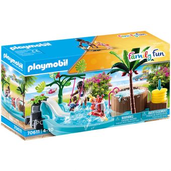 Playmobil Family Fun - Barnebasseng med boblebad 70611