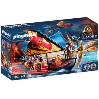 Playmobil Novelmore - Burnham Raiders brannskip 70641