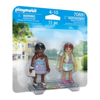 Playmobil Figurer - Shopping Jenter 70691