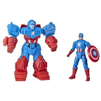 Marvel Avengers MechStrike figur 15 cm - Ultimate Captain America