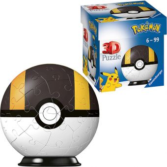 Ravensburger 3D Puslespill 55 brikker - Pokémon Ultra Ball