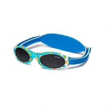 Kiddus Premium Babysolbriller - Blå med fisker