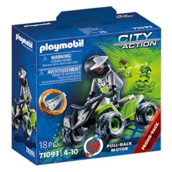 Playmobil City Action - Racerfører med ATV 71093