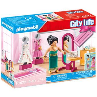 Playmobil City Life Gavesett - Festlig Motebutikk 70677