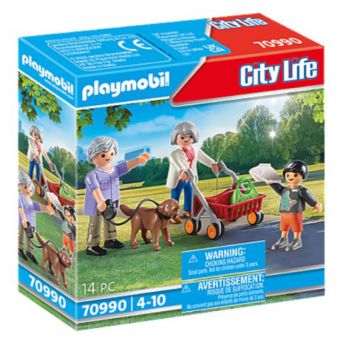 Playmobil City Life - Besteforeldre med barnebarn 70990