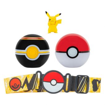 Pokémon Clip 'N' Go Beltesett - Pikachu med luxe ball