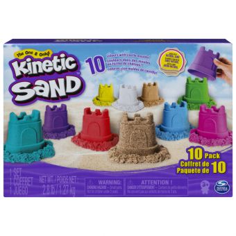 Kinetic Sand Sandslott 10-pakning