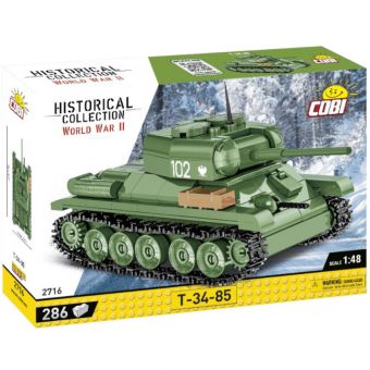 COBI Historical Collection WWII - T-34-85 Tank 286 deler