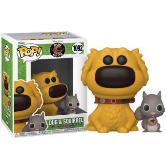 Funko POP! Disney: Hunnedager (Dug Days) - Dug med ekorn #1092