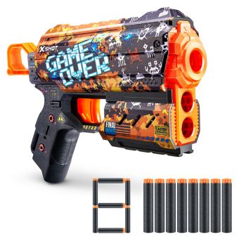 X-Shot Skins - Flux Game Over blaster