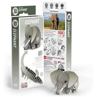 EUGY Dodoland Eco Bygg-Din-Egen 3D Modell - Elefant