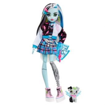 Monster High Dukke m/ tilbehør - Frankie Stein
