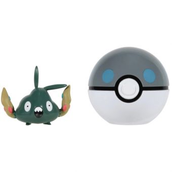 Pokémon Clip 'N' Go Figur 4cm - Trubbish og Haveyball