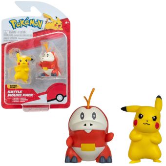 Pokémon Battle Figurer 2-pakning - Fuecoco og Pikachu