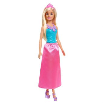 Barbie Dreamtopia Prinsessedukke - Rosa/Blå Kjole