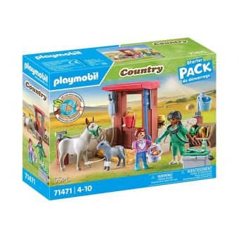 Playmobil Country 55 Deler - Veterinæroppdrag med esel 71471
