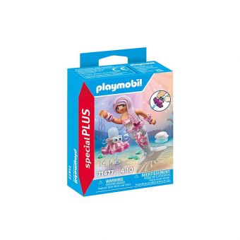 Playmobil Special Plus 14 Deler - Havfrue med vannsprutende blekksprut 71477