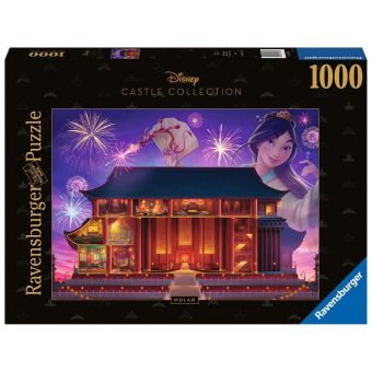 Ravensburger Puslespill 1000 Brikker - Disney Castle: Mulan