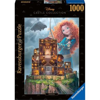 Ravensburger Puslespill 1000 Brikker - Disney Castle: Merida