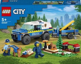 LEGO City - Mobilt treningssett for politihunder 60369