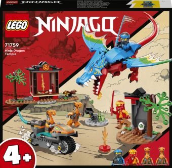 LEGO NINJAGO - Ninjasett med drage og tempel 71759