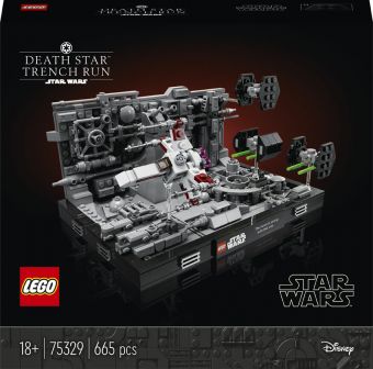 LEGO Star Wars - Trench-kampen på Dødstjernen diorama 75329