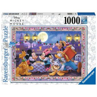 Ravensburger Puslespill 1000 Brikker - Mosaikk Mikke Mus