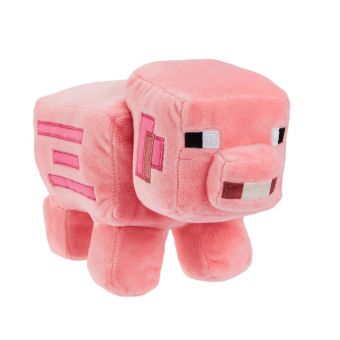 Minecraft Basic Plysjbamse 20cm - Pig-Cochon