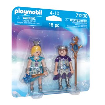 Playmobil Figur DuoPack - Isprinsesse og isprins 71208