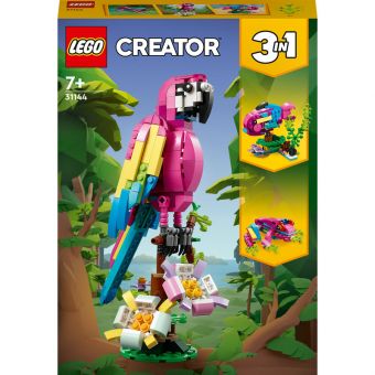 LEGO Creator - Eksotisk, rosa papegøye 31144