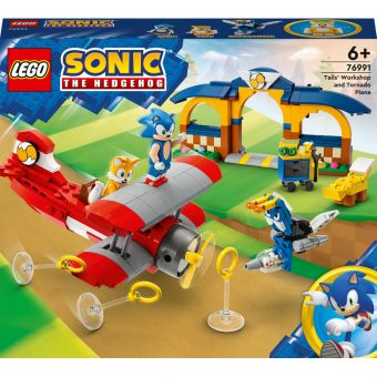 LEGO Sonic - Verkstedet og tornadoflyet til Tails 76991