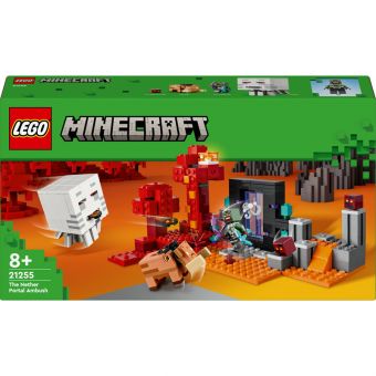 LEGO Minecraft - Bakholdsangrep ved underverdenportalen 21255