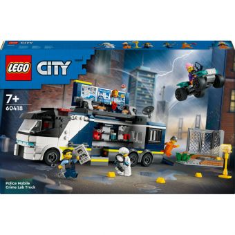 LEGO City - Politiets mobile etterforskningslab 60418