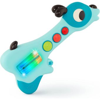 B Toys Mini Gitar m/ lyd og lys - Blå Hund