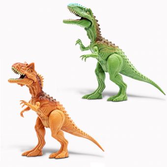Primal Clash Battle Dinosaur Figur (assortert) - Carnotaurus / Gigantosaurus