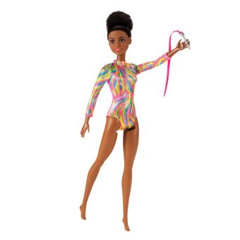 Barbie Karrieredukke m/ tilbehør - Rytmisk Gymnastikk