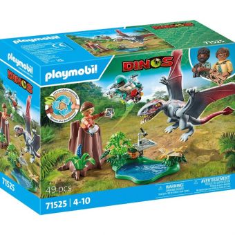 Playmobil Dinos 49 Deler - Observatorium for Dimorphodon 71525