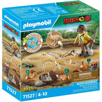 Playmobil Dinos 35 Deler - Arkeologisk utgraving med dinosaurskjelett 71527
