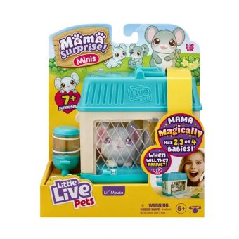 Little Live Pets Mama Surprise Mini Lekesett - Lil Mouse