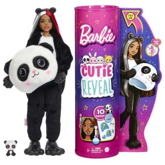 Barbie Cutie Reveal S1 Dukke m/ 10 overraskelser - Panda