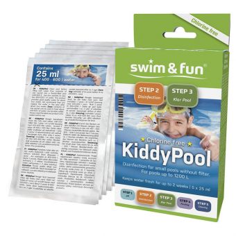 Swim & Fun KiddyPool Klorfri doseingsposer 5x25ml