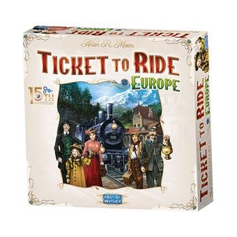 Ticket To Ride Europe 15th Anniversary Edition NO