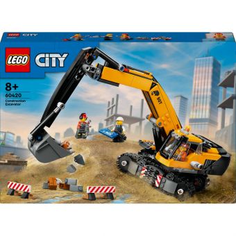 LEGO City - Gul gravemaskin 60420